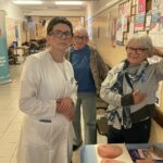 22.11.2025. Sandomierz. Akcja badań profilaktycznych „Movember” w Szpitalu Specjalistycznym w Sanodmierzu / Fot. Grażyna Szlęzak-Wójcik - Radio Kielce