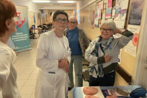 Prostata pod kontrolą - ważna akcja w sandomierskim szpitalu - Radio Kielce 22.11.2025. Sandomierz. Akcja badań profilaktycznych „Movember” w Szpitalu Specjalistycznym w Sanodmierzu / Fot. Grażyna Szlęzak-Wójcik - Radio Kielce