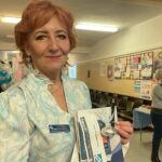 22.11.2025. Sandomierz. Akcja badań profilaktycznych „Movember” w Szpitalu Specjalistycznym w Sanodmierzu / Fot. Grażyna Szlęzak-Wójcik - Radio Kielce