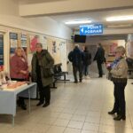 22.11.2025. Sandomierz. Akcja badań profilaktycznych „Movember” w Szpitalu Specjalistycznym w Sanodmierzu / Fot. Grażyna Szlęzak-Wójcik - Radio Kielce