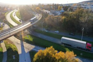 04.11.2025. Kielce. Ulica Armii Krajowej / Fot. Jarosław Kubalski - Radio Kielce