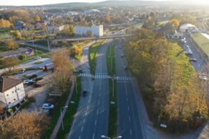04.11.2025. Kielce. Ulica Armii Krajowej / Fot. Jarosław Kubalski - Radio Kielce