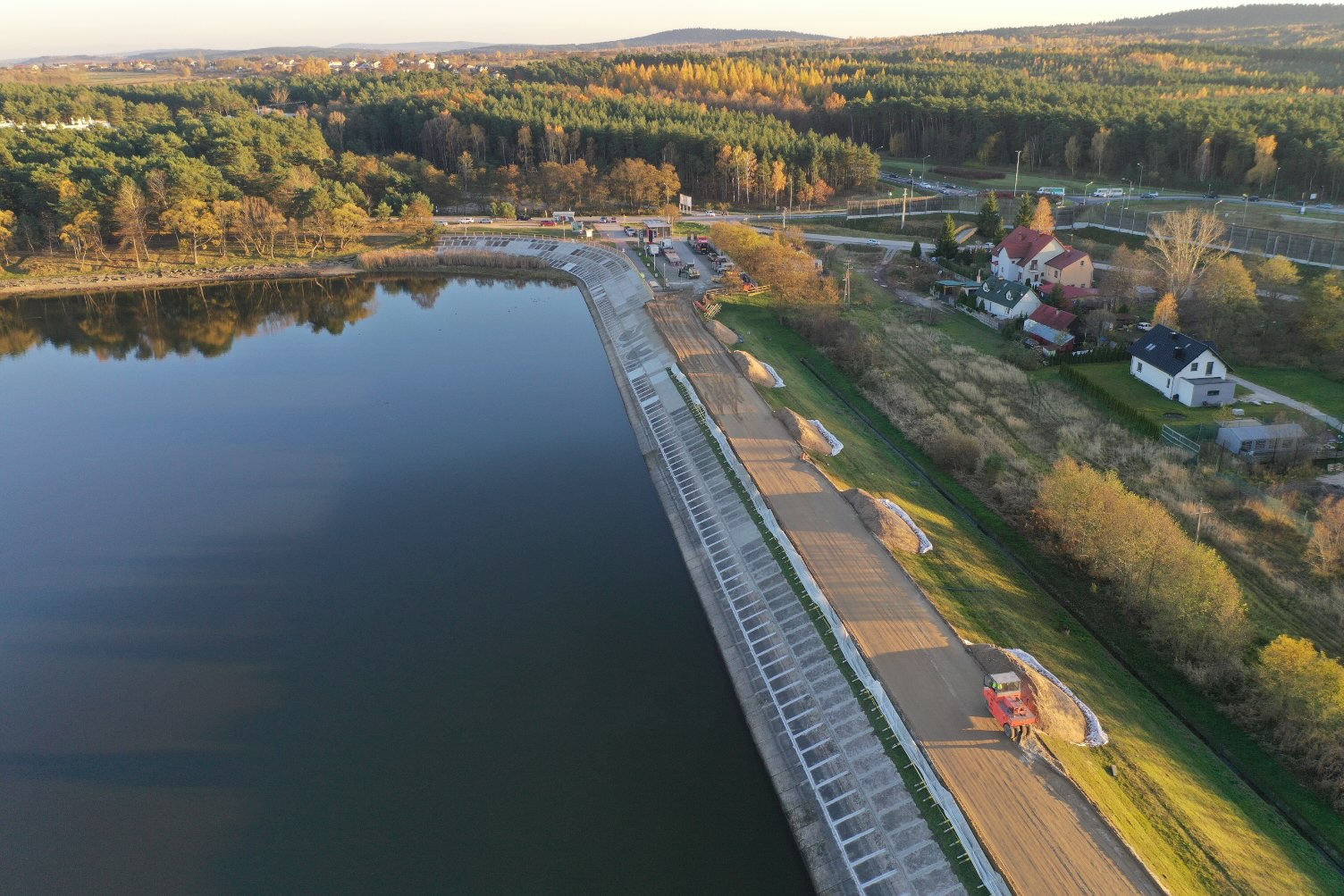 Tama w Cedzynie jest remontowana