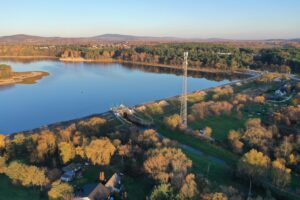 Tama w Cedzynie jest remontowana - Radio Kielce 04.11.2025. Cedzyna. Remont zapory zalewu / Fot. Jarosław Kubalski - Radio Kielce