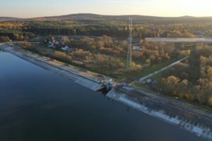 Tama w Cedzynie jest remontowana - Radio Kielce Tama w Cedzynie jest remontowana