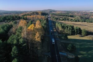 Nowa droga obwodnicą podkieleckiej wsi? Otwarcie jeszcze w tym roku - Radio Kielce 07.11.2025. Gmina Chęciny. Tzw. obwodnica Polichna / Fot. Jarosław Kubalski - Radio Kielce