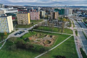 18.11.2025. Kielce. Politechnika Świętokrzyska. Tor dla łazików marsjańskich Mars Yard / Fot. Jarosław Kubalski - Radio Kielce
