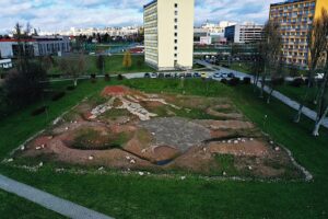 18.11.2025. Kielce. Politechnika Świętokrzyska. Tor dla łazików marsjańskich Mars Yard / Fot. Jarosław Kubalski - Radio Kielce