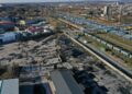 20.11.2025. Kielce. Ul. Kolberga. Teren pod budowę bazy dla autobusów elektrycznych / Fot. Jarosław Kubalski - Radio Kielce