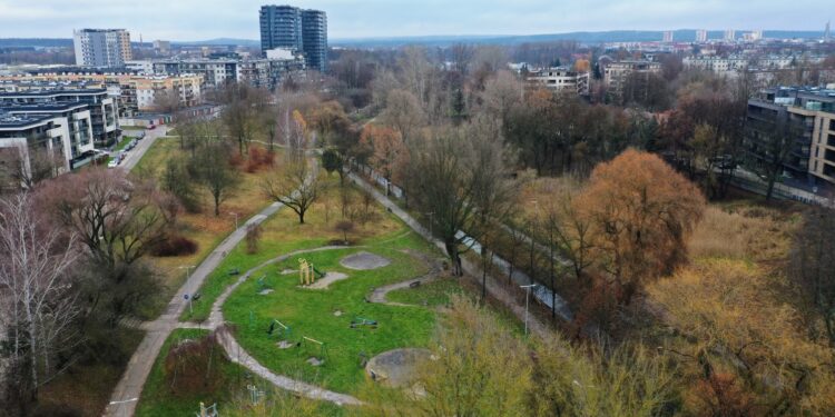 27.11.2025. Kielce. Park Dolina Silnicy / Fot. Jarosław Kubalski - Radio Kielce