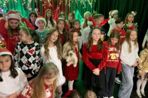 08.11.2025. Kielce. Nagranie teledysku do pastorałki w Domu Kultury ,,Zameczek” / Fot. Piotr Kwaśniewski - Radio Kielce