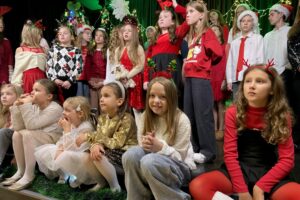 08.11.2025. Kielce. Nagranie teledysku do pastorałki w Domu Kultury ,,Zameczek” / Fot. Piotr Kwaśniewski - Radio Kielce