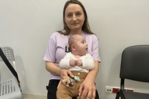 Wcześniaki urodzone w Szpitalu Kieleckim świętowały swój dzień - Radio Kielce 17.11.2025. Kielce. Światowy Dzień Wcześniaka w Szpitalu Kieleckim / Fot. Iwona Murawska-Bujnowicz - Radio Kielce