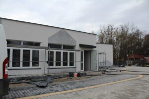 21.11.2025. Gnojno. Budowa żłobka / Fot. Marta Gajda-Kruk - Radio Kielce