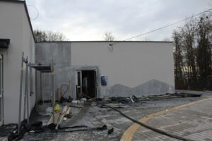 21.11.2025. Gnojno. Budowa żłobka / Fot. Marta Gajda-Kruk - Radio Kielce