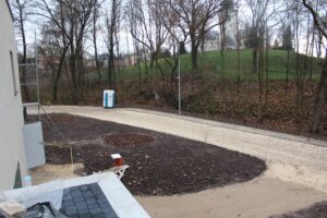 21.11.2025. Gnojno. Budowa żłobka / Fot. Marta Gajda-Kruk - Radio Kielce