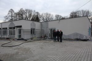 21.11.2025. Gnojno. Budowa żłobka / Fot. Marta Gajda-Kruk - Radio Kielce