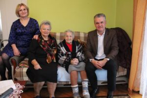 Waleria Zaglaniczna ukończyła 103 lata / Fot. Marta Gajda-Kruk - Radio Kielce