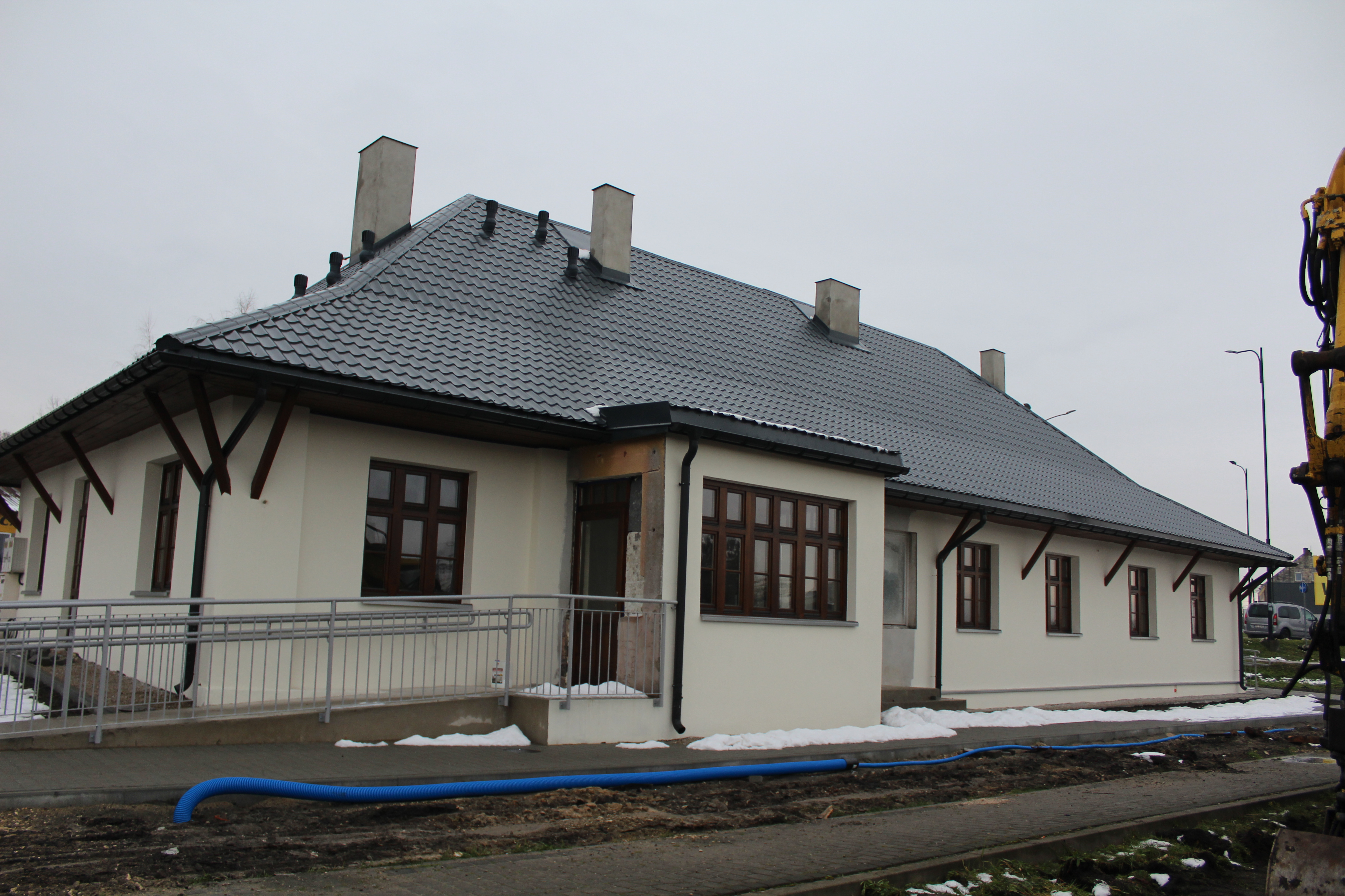 Stacja kolejki przechodzi renesans