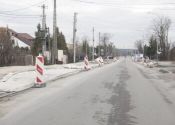 14.11.2025. Kielce. Ulica Górników Staszicowskich / Fot. Jarosław Kubalski - Radio Kielce
