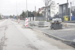 Remonty kieleckich dróg postępują szybciej, niż planowano - Radio Kielce 14.11.2025. Kielce. Ulica Górników Staszicowskich / Fot. Jarosław Kubalski - Radio Kielce