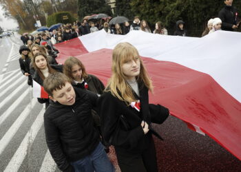 Bieliny. Obchody Narodowego Dnia Niepodległości - Radio Kielce 09.11.2025. Bieliny. Obchody Narodowego Dnia Niepodległości. / Fot. Jarosław Kubalski - Radio Kielce