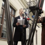 12.11.2025. Kielce. konferencja posła Rafała Kasprzyka / Fot. Jarosław Kubalski - Radio Kielce