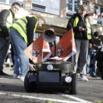 Kielce. Uczestnicy konkursu: „Zbuduj łazika edukacyjnego z elektrośmieci”