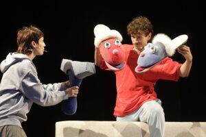 Kielce. Teatr Lalki i Aktora "Kubuś. Próba przedstawienia TATA - Radio Kielce