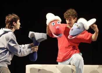 Kielce. Teatr Lalki i Aktora "Kubuś. Próba przedstawienia TATA - Radio Kielce 05.11.2025 Kielce. Teatr Lalki i Aktora "Kubuś. Próba przedstawienia TATA / Fot. Jarosław Kubalski - Radio Kielce