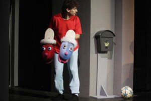 Kielce. Teatr Lalki i Aktora "Kubuś. Próba przedstawienia TATA - Radio Kielce