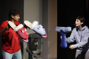 Kielce. Teatr Lalki i Aktora "Kubuś. Próba przedstawienia TATA - Radio Kielce