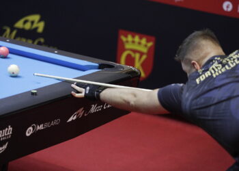 Starachowice stolicą nie tylko polskiego bilardu - Radio Kielce 08.11.2025. Kielce. Drugi mecz finału Bilardowej Ekstraklasy / Fot. Jarosław Kubalski - Radio Kielce