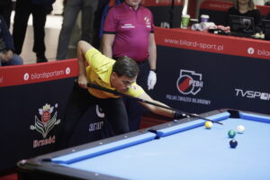 08.11.2025. Kielce. Drugi mecz finału Bilardowej Ekstraklasy / Fot. Jarosław Kubalski - Radio Kielce