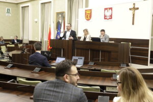 Koncepcja „Nowego Miasta” gotowa. Wkrótce konsultacje społeczne - Radio Kielce 14.11.2025. Kielce. Urząd Miasta Kielce. Wspólne posiedzenie Komisji Infrastruktury, Transportu i Środowiska oraz Komisji Rozwoju, Urbanistyki i Nieruchomości Rady Miasta Kielce / Fot. Jarosław Kubalski - Radio Kielce