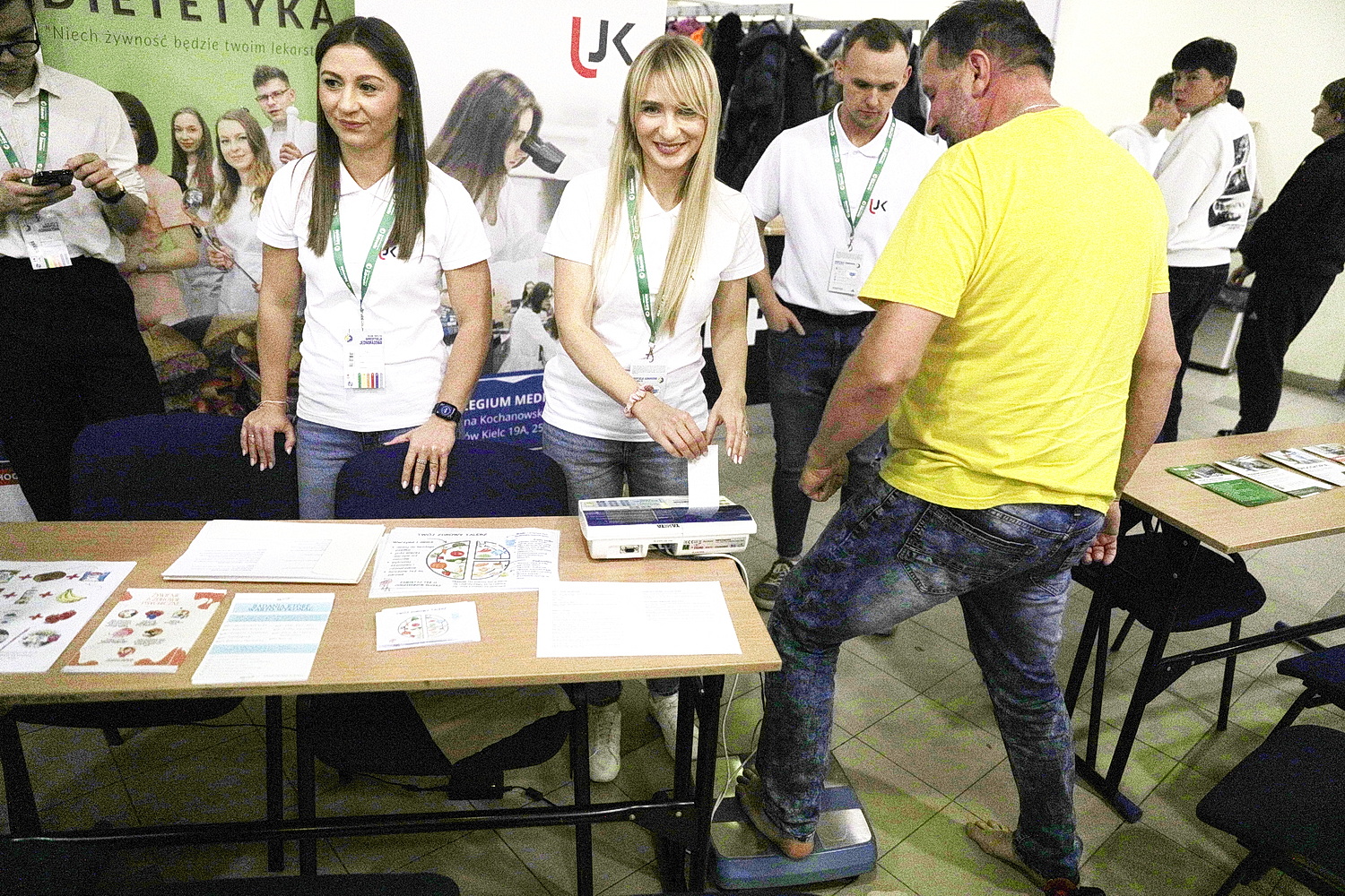 W Hali Legionów specjaliści zachęcali do wykonywania badań