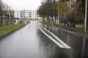 Będzie buspas na ulicy Orkana. Przygotowanie do budowy S74? - Radio Kielce 17.11.2025. Kielce. Ulica Orkana / Fot. Jarosław Kubalski - Radio Kielce