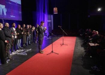 Poznaliśmy laureatów XXXI Festiwalu Form Dokumentalnych NURT - Radio Kielce 29.11.2025. Kielce. KCK. Gala finałowa XXXI Festiwalu Form Dokumentalnych NURT / Fot. Jarosław Kubalski - Radio Kielce