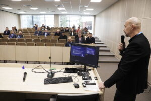 03.12.2025. Kielce. Międzynarodowa konferencja naukowa o bezpieczeństwie / Fot. Wiktor Taszłow - Radio Kielce