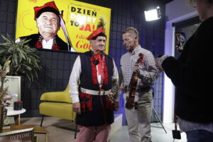 Edward Gola gra tak, jakby sam diabeł prowadził jego smyczek - Radio Kielce Dzień Dobry, to Ja! Rozmowy inne niż wszystkie w Radiu Kielce. Edward Gola / Fot. Jarosław Kubalski - Radio Kielce