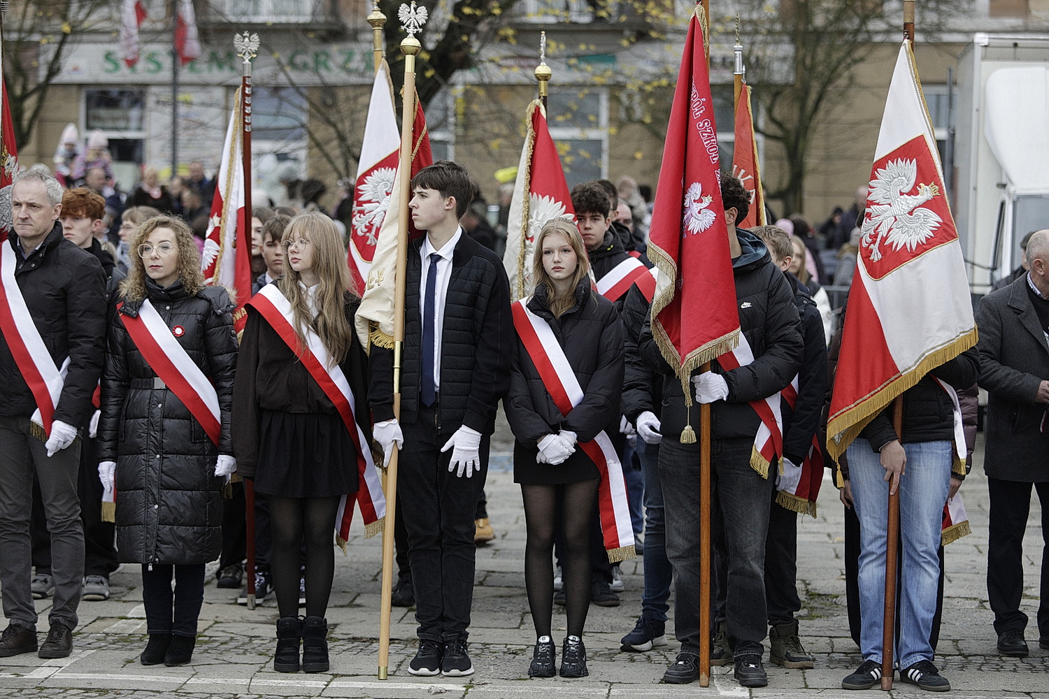 Mieszkańcy Kielc świętują niepodległość Polski