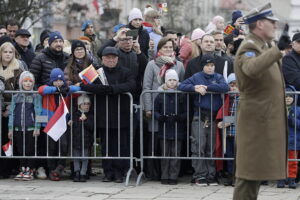 Kielce. Święto Niepodległości. Uroczystości na Placu Wolności - Radio Kielce