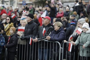 Kielce. Święto Niepodległości. Uroczystości na Placu Wolności - Radio Kielce