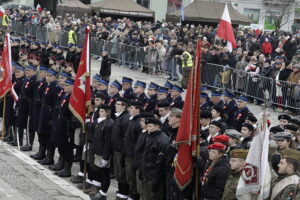 Kielce. Święto Niepodległości. Uroczystości na Placu Wolności - Radio Kielce