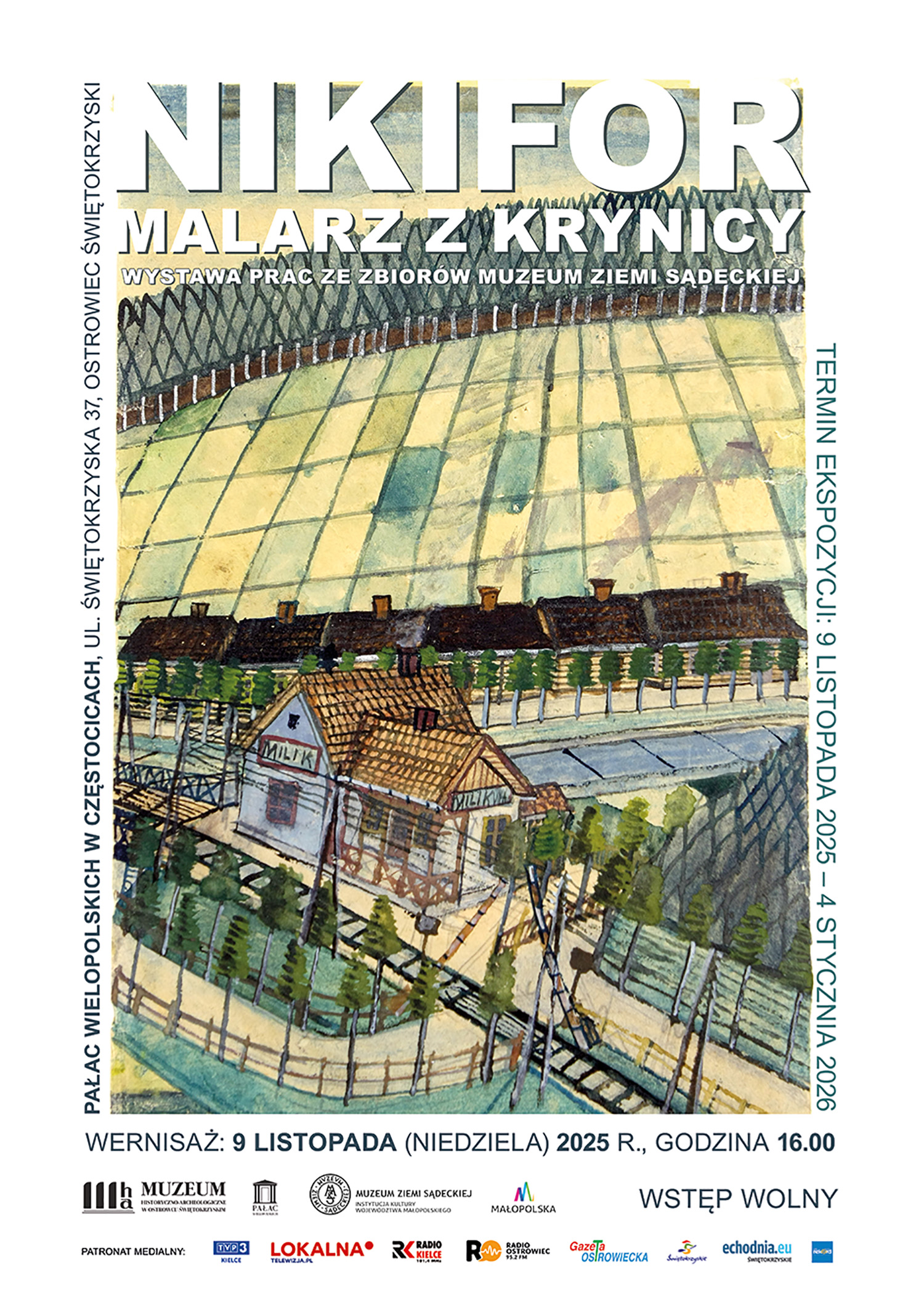 Nikifor malarz z Krynicy – wystawa prac ze zbiorów Muzeum Ziemi Sądeckiej