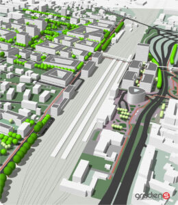 Koncepcja „Nowego Miasta” gotowa. Wkrótce konsultacje społeczne - Radio Kielce Kielce. Koncepcja „Nowego Miasta” / źródło: Urząd Miasta Kielce