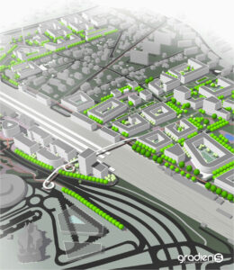 Koncepcja „Nowego Miasta” gotowa. Wkrótce konsultacje społeczne - Radio Kielce Kielce. Koncepcja „Nowego Miasta” / źródło: Urząd Miasta Kielce