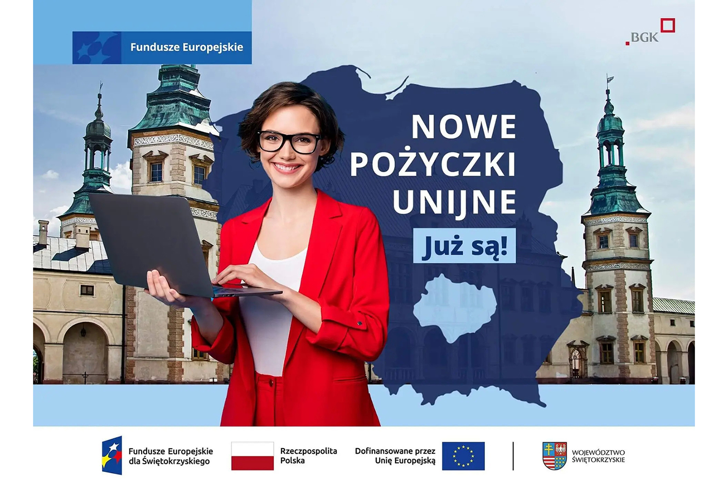 Świętokrzyskie inwestuje z Funduszami Europejskimi. Nowe pożyczki unijne już dostępne!