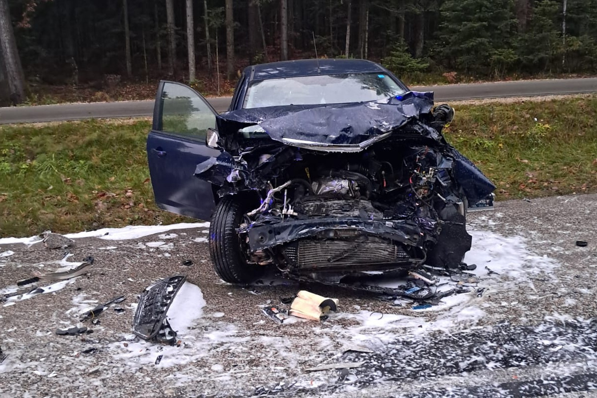 Po wypadku pięć osób rannych