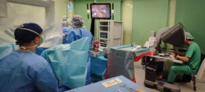 Zag z użyciem robota Da Vinci w Szpitalu Specjalistycznym w Sandomierzu / źródło: Oddział Ginekologiczno-Położniczy Szpitala Specjalistycznego w Sandomierzu